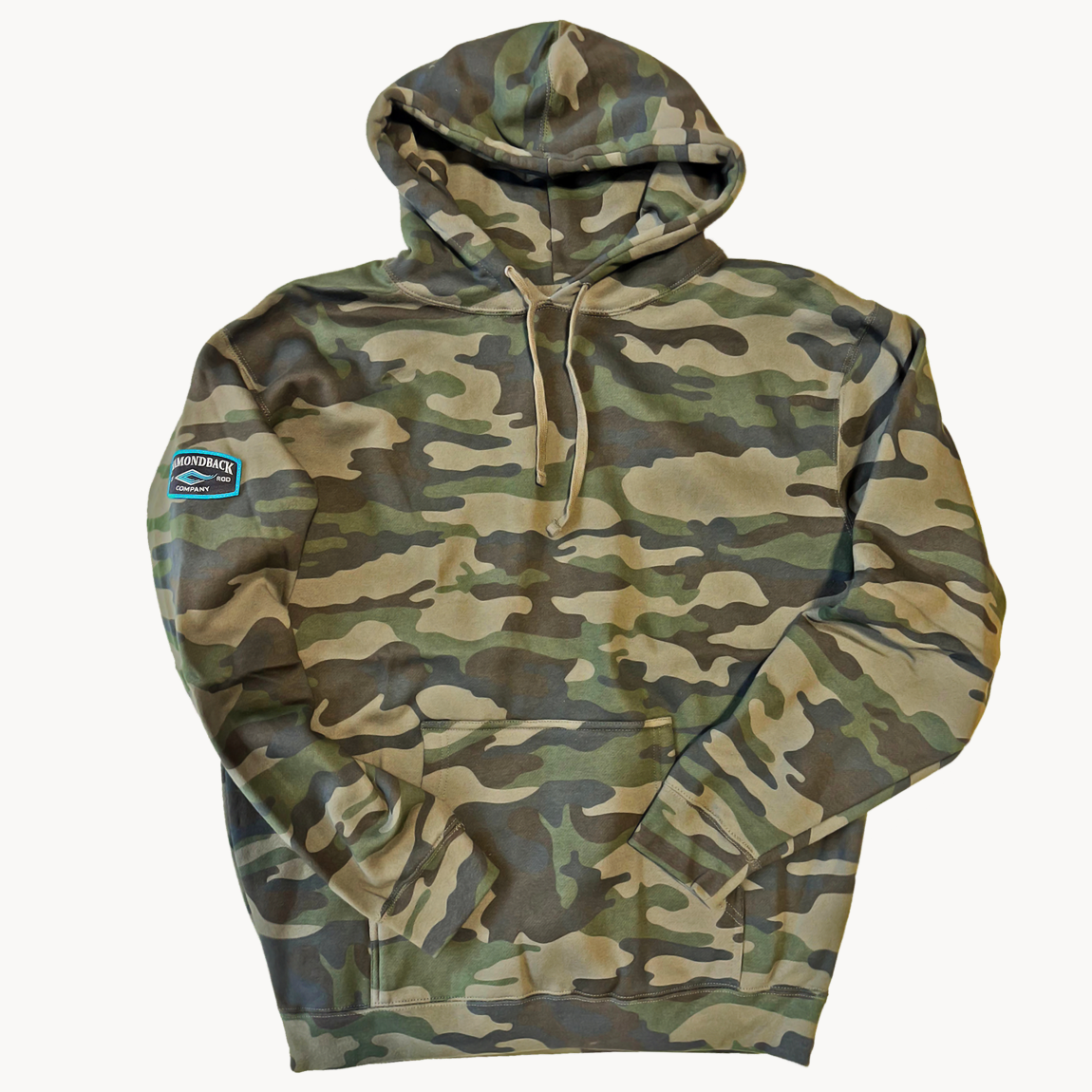 Heavyweight Camo Patch Hoodie